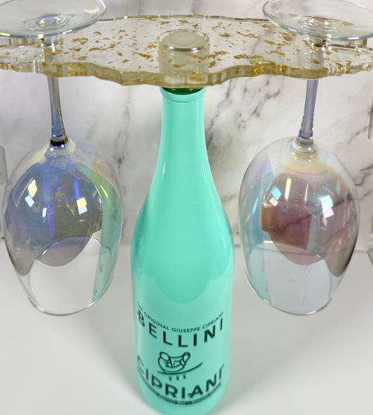 Wine Me Down - Bottle & Glass Holder