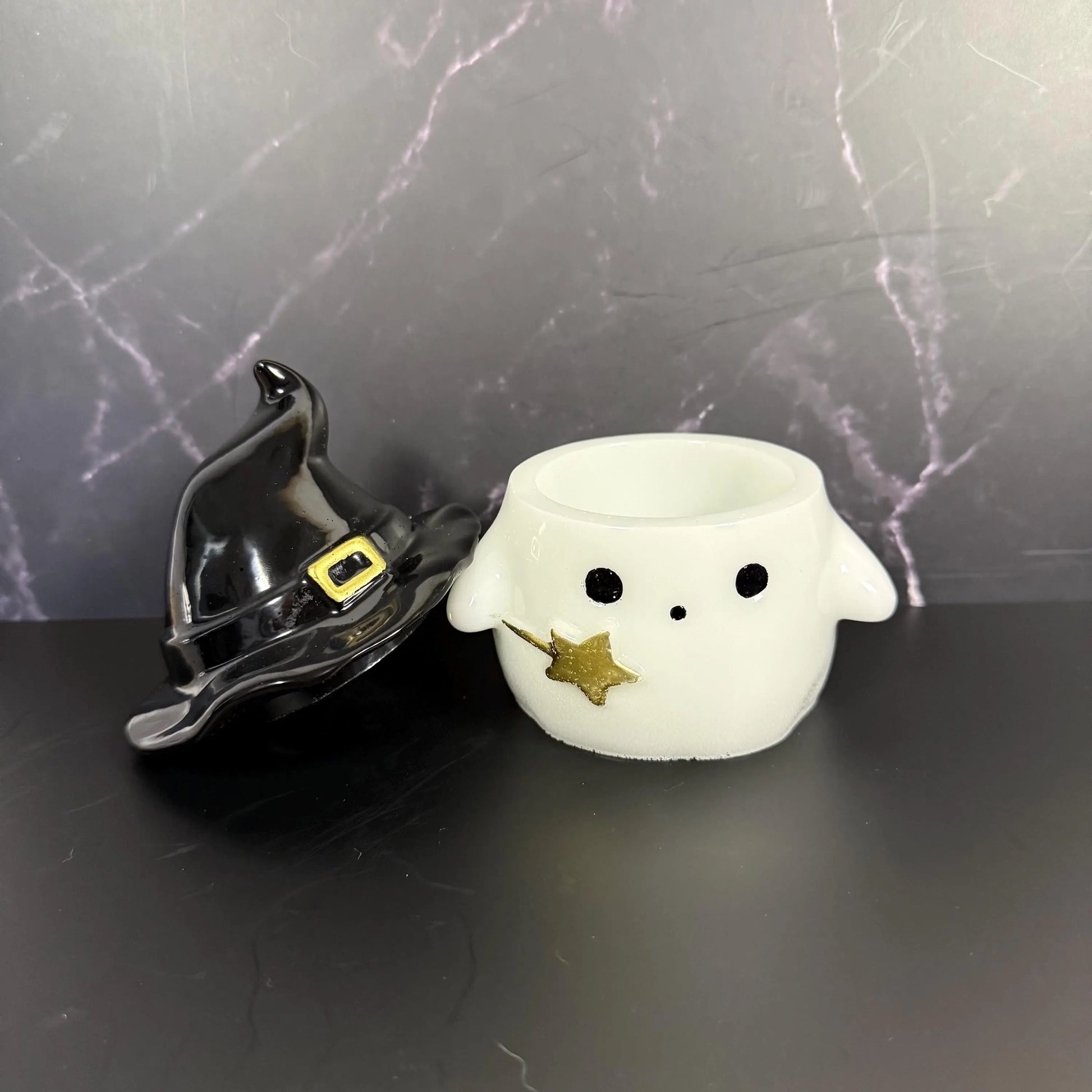 Boo! Ghost Jar - Resin Z C Designz