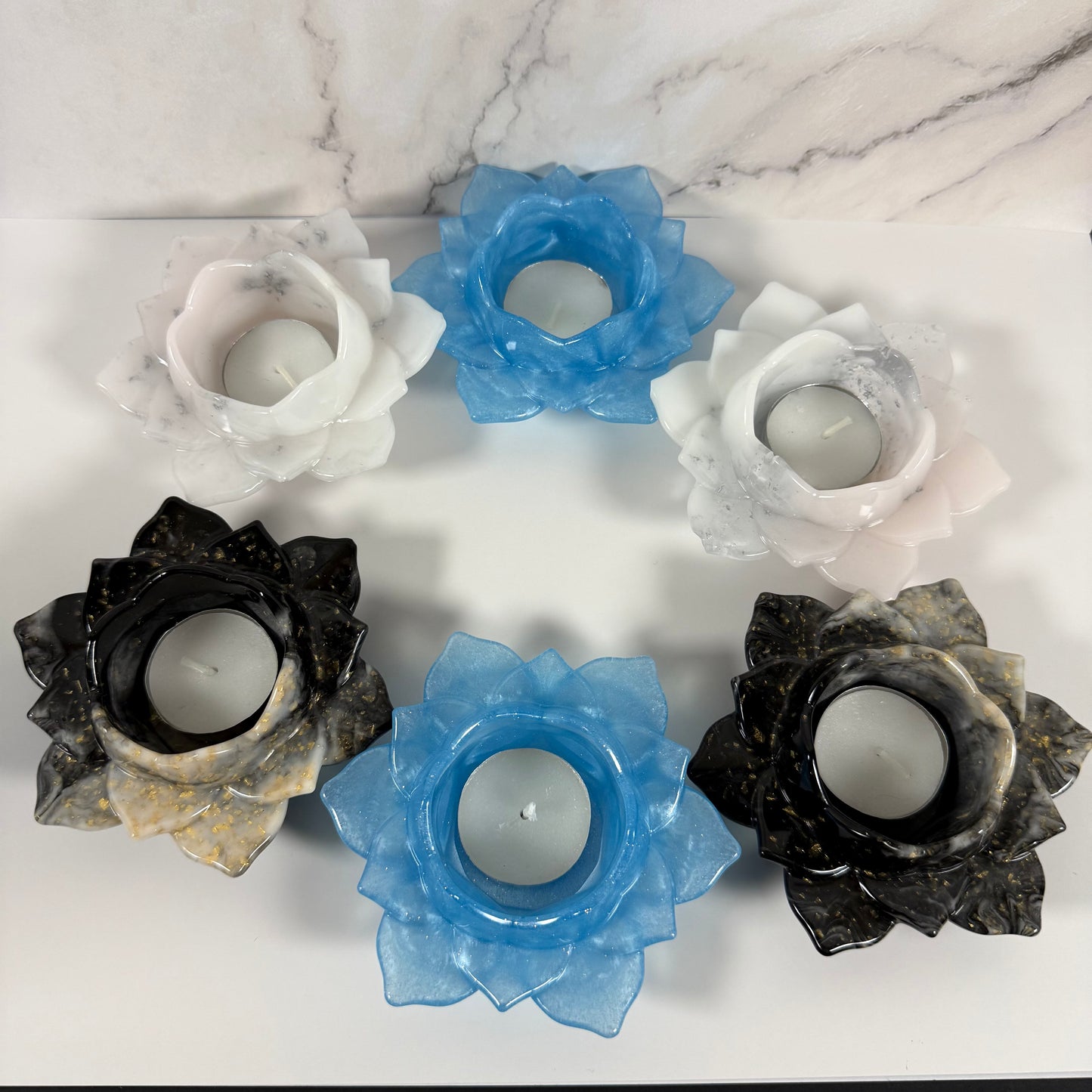 Flower Bomb Candleholders