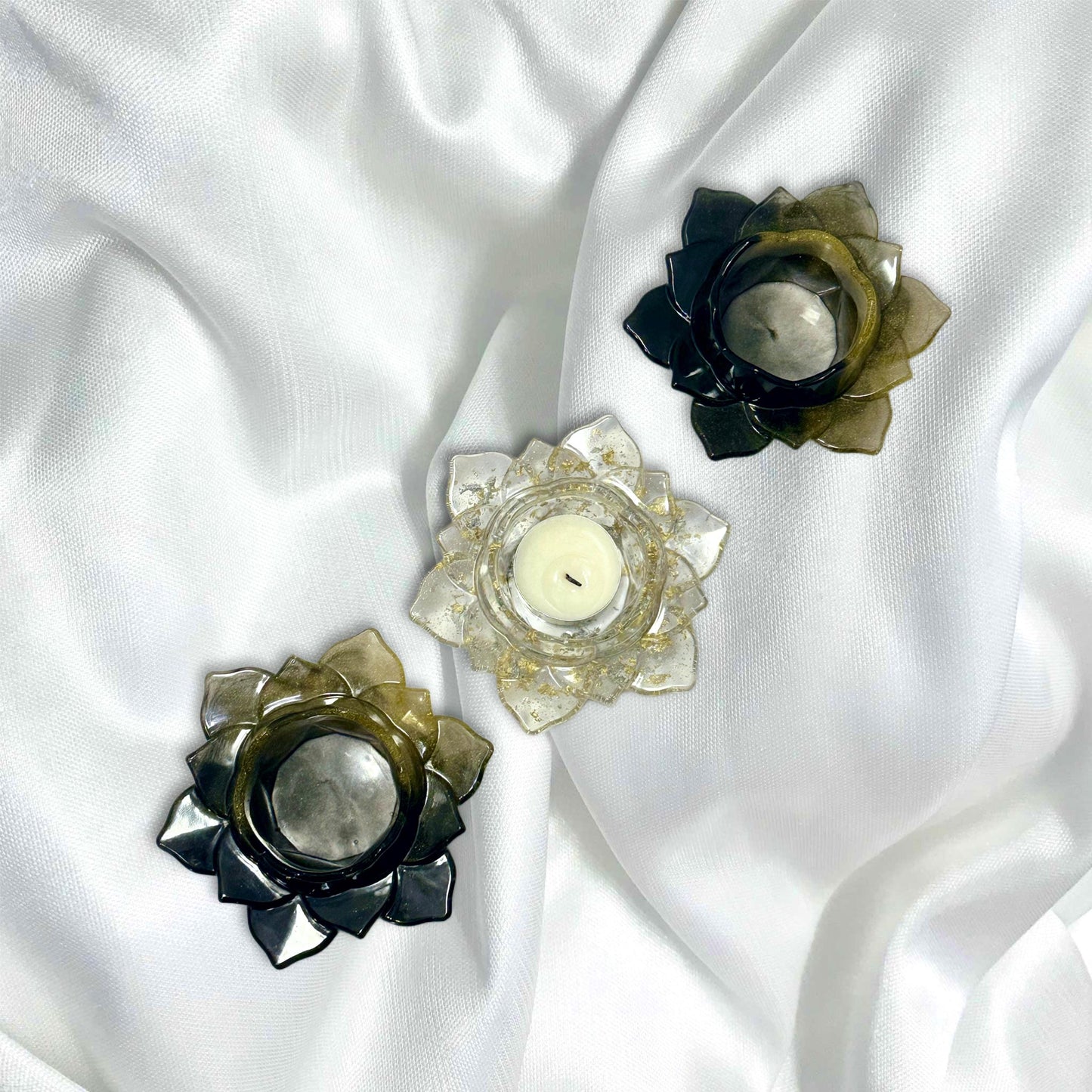 Flower Bomb Candleholders