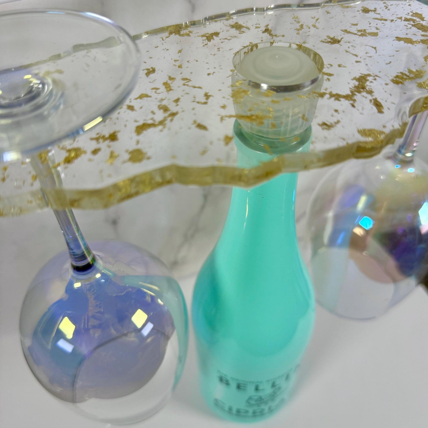 Wine Me Down - Bottle & Glass Holder