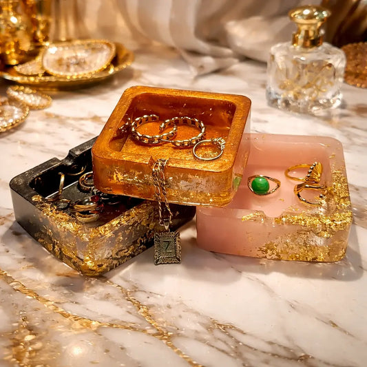 The Mini Luxe Tray - Gold Edition Z C Designz
