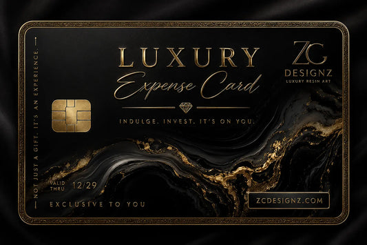 Luxury Expense Card Z C Designz