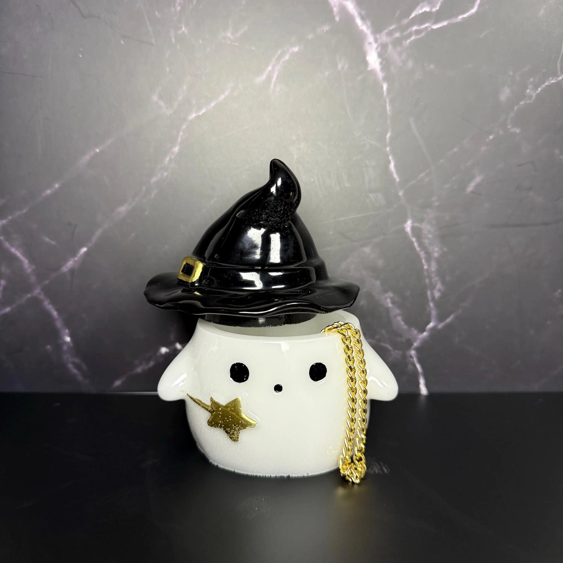 Boo! Ghost Jar - Resin Z C Designz