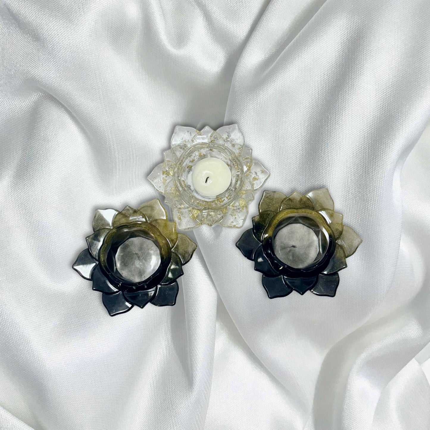 Flower Bomb Candleholders
